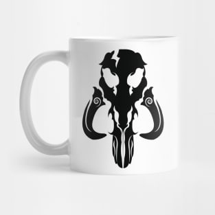 Mando Mythosaur Skull Black Mug